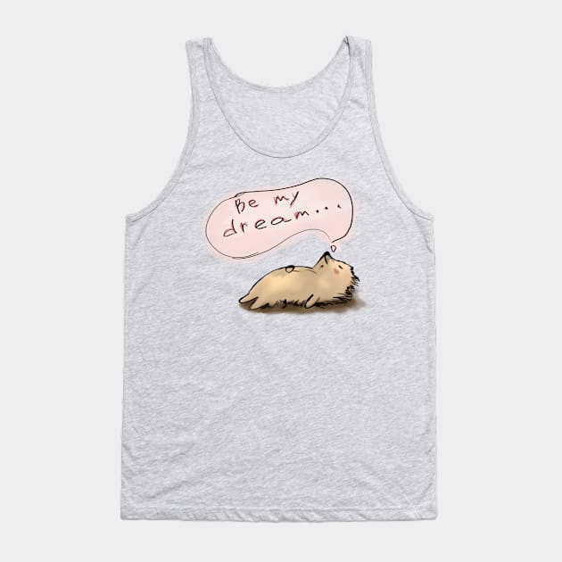 Sleeping hedgehog Tank Top by kasumi83@bk.ru